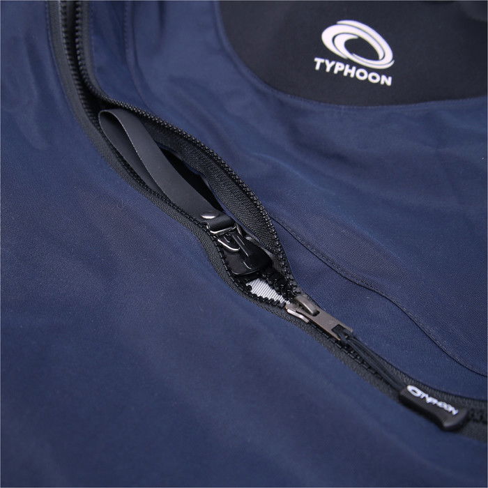 2024 Typhoon Hombres Marros Front Zip Traje Seco 100190 - Navy